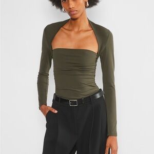 Aritzia contour flourish top